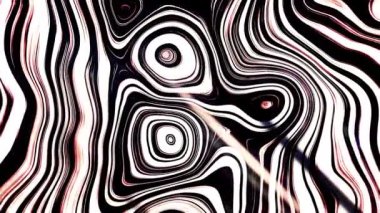 Çeşitli bulanık lekeler. Hareket. Siyah beyaz boya yayılır ve animasyonda çeşitli desenler oluşturur. Yüksek kalite 4k görüntü