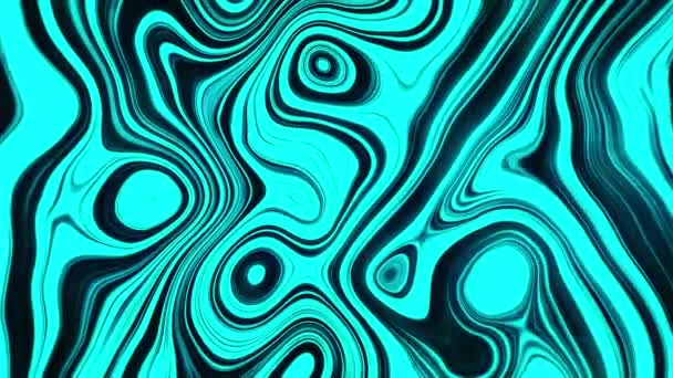 Background Iridescent Lines Colors Motion Bright Movements Paint Lines Psychedelic — Stock Video
