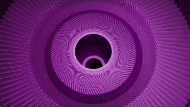 Fond Vert Violet Design Tunnels Lumineux Réalisés Animation Qui Déplacent — Video