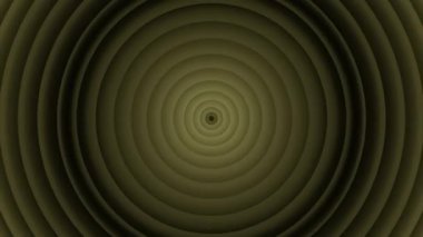 Ekranda hareket eden eş merkezli halkalar. Tasarım. Radyo dalgaları, radar veya sonar animasyonu