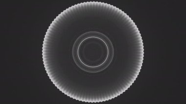 Müzik ritminde yanıp sönen halkalar. Hareket. Merkezileştirilmiş daireler göz kırpar ve müziğin ritmine göre hareket eder. Müzik animasyonu için parıldayan yüzükler. 