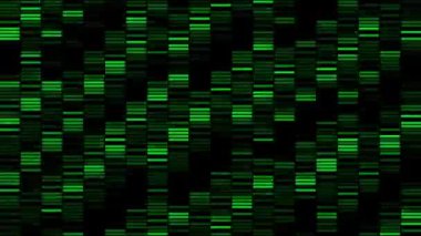 Siyah arkaplanda çizgili hareket çizgileri olan bir arka plan. Hareket. Hareketli çizgili matris arızası. Aşağıya doğru hareket eden çizgili Matris arkaplanı. 
