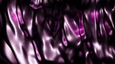 Metalik yansımalı titreşimli sıvı. Tasarım. Parıltılı çelik sıvının üç boyutlu dokusu hareket ediyor. Sıvı yoğun metalik dokuyla titreşir ve hareket eder. 