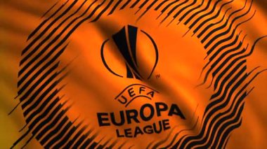 Avrupa Ligi 'nin parlak bayrağı. Hareket. Avrupa Ligi, UEFA Kupası adlı kulüpler arasında her yıl düzenlenen uluslararası futbol turnuvası.