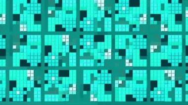 Parlak piksel desenli arkaplan kareler halinde değişiyor. Hareket. Piksel retro şablonu karelerde değişiyor. Piksel olarak hareket eden oyun resmiyle kareler. 