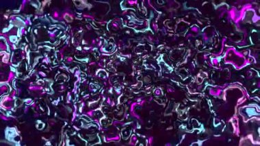 Parlak neon lekeleri. Hareket. Parlak neon gölgeler 3 boyutlu formatta hareket ediyor ve dalgalanıyor. Yüksek kalite 4k görüntü