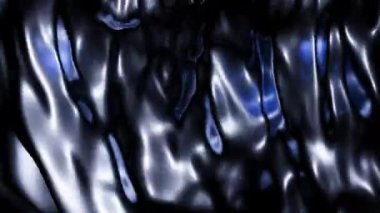 Sarı ve mor neon arkaplan. Tasarım. Animasyondaki parlak, kalın lekeler tek yöne doğru akıyor. Yüksek kalite 4k görüntü