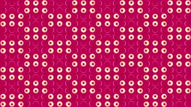 Kırmızı arka plan. Tasarım. Soyutlamada renklerini değiştiren ve farklı renklerde parıldayan parlak beyaz ampuller. Yüksek kalite 4k görüntü