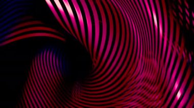 3d soyut fütüristik arkaplan ve parlayan çizgiler şekil değiştiriyor. Borsa klipsi. Bilinmeyen el sallama malzemesi