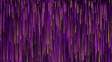 Çizgilerin ve vuruşların arka planı. Hareket. Dikey çizgiler siyah arkaplanda hareket eder. Dikey hareket çizgilerinin akışındaki bozulma. 