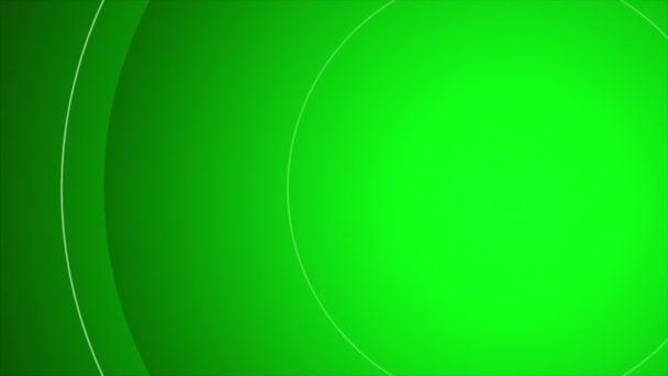 Les Anneaux Abstraits Deviennent Larges Motion Silhouettes Circulaires Pulsant Répandant — Video