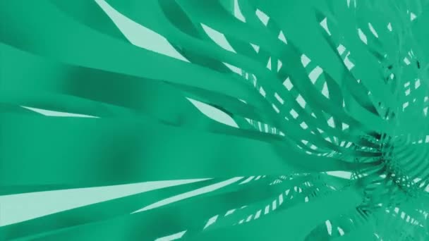 Абстрактні Хвилясті Лінії Або Смуги Динамічного Фону Дизайн Витягування Кольорових — стокове відео