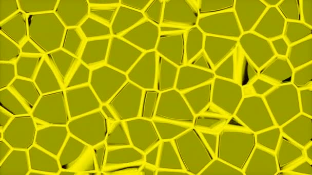 Fond Jaune Rose Design Bright Puzzles Couleur Sombre Qui Déplacent — Video