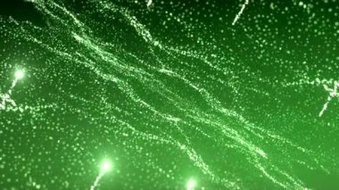 Uzay boşluğundaki yıldızlar galaksisinin arka planı. Hareket. Hareket eden yıldızlarla soyut Samanyolu görselleştirmesi