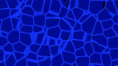 Mozaik arka plan ve hareketli ayna kareleri. Tasarım. Güzel ayna hücreleri yüzeyde hareket eder. Mozaik hareketli hücrelerin arkaplanı.