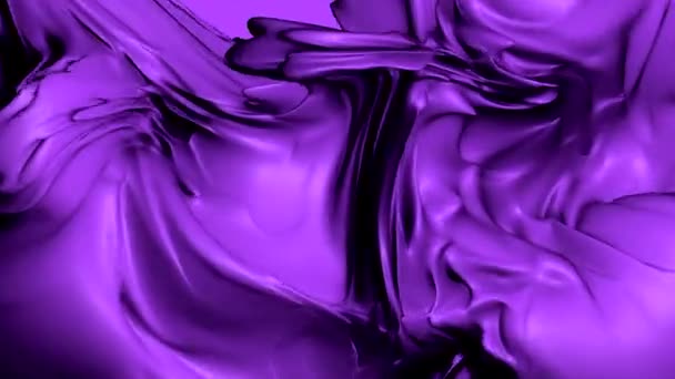 Textura Lisa Detalhada Tecido Sintético Roxo Moção Textura Lilás Sedoso — Vídeo de Stock