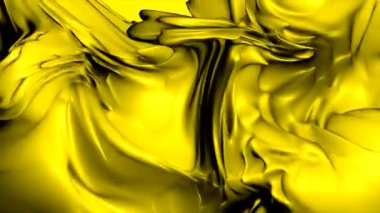 Sıvı kütle dalgalar ve kıvrımlar halinde hareket ediyor. Hareket. Parlak sıvı kütle dalgalar halinde hareket eder. Yoğun sıvı veya doku dalgalar halinde hareket eder. 