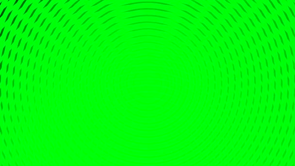 スピリチュアルな線の円が点在する ムーブメント ストライプで振動する催眠円 バックグラウンドとサークルのシンプルなアニメーション — ストック動画