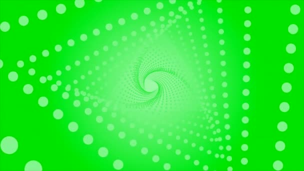 삼각형의 움직임 다채로운 안에서 움직임의 광학적 — 비디오