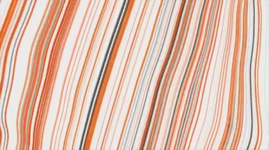 Dalgalı renkli çizgiler. Hareket. Çok renkli çizgilerin ve dalgalı çarpıtmaların arka planı. Bantların doğrusal akışında dalgalı akış ve dalgalanmalar. 