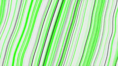 Hareketli renkli dalgalı çizgilerle hareketli animasyon. Hareket. Çizgiler dalgalı çarpıtmalarla hareket eder. Arkaplan canlandırması için renkli çizgilerin dalgalı bozulması.