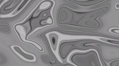 Ayna efektli sıvı. Tasarım. Psikedelik etkiye sahip yoğun sıvı deseni değişiyor. Yüzeyde metalik desenli üç boyutlu soyut sıvı.