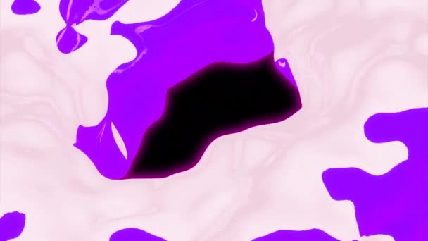 Lave Liquide Fondue Abstraite Mouvement Design Texture Liquide Fluide Colorée — Video