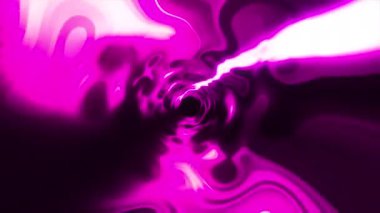 Renkli solucan deliği girdabında soyut üç boyutlu sanat uzay keşfi. Hareket. Hiper uzay tüneli, yıldızlar arası seyahat konsepti