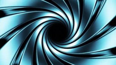 Renkli karamel, cam veya plastikten hareketli hipnotik tünel içeren soyut bir arka plan. Tasarım. Dönen soyut spiral