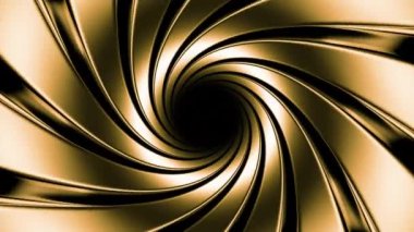 Sarı, pırıl pırıl koridorlar. Görev. Sarı ambalajlı siyah bir arkaplan animasyonda küçük bir hareket alanı yaratır. Yüksek kalite 4k görüntü