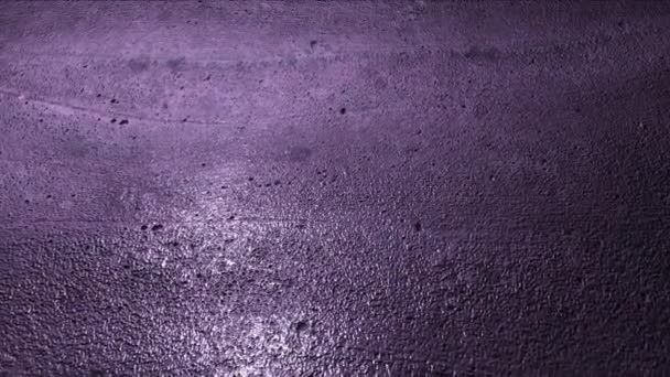 Purple Flexible Frozen Paint Motion Light Background Sways Different Directions — Stock Video