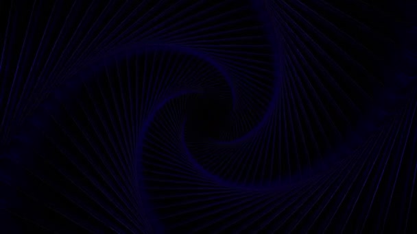 Espiral Giratoria Intermitente Diseño Flashes Espirales Giratorios Con Colores Que — Vídeo de stock