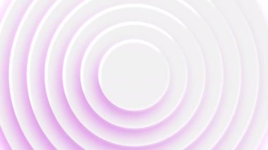 Daireler ve dönen gölgelerle donatılmış bir arka plan. Hareket. Daireleri ve dönen gölgesi olan üç boyutlu katmanlar. Hareket eden renkli gölgeli dairelerin döndürme efekti. 