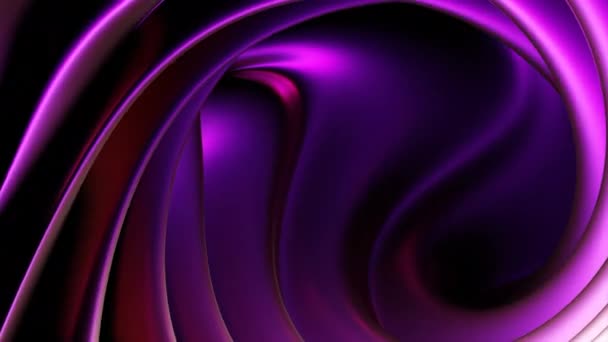 Абстрактний Тунель Вихровий Фіолетовому Рожевому Кольорах Дизайн Барвиста Текстура Обертається — стокове відео