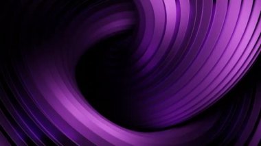 Üç boyutlu kıvrımlı yapı çizgilerle hareket ediyor. Tasarım. Dönen 3D hat hipnotize edici hareket ediyor. Çizgili üç boyutlu kıvrımlı hareketin yanılsaması.