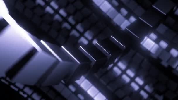 Abstrakte Rotierende Teile Eines Mechanismus Design Optische Täuschung Mit Sich — Stockvideo