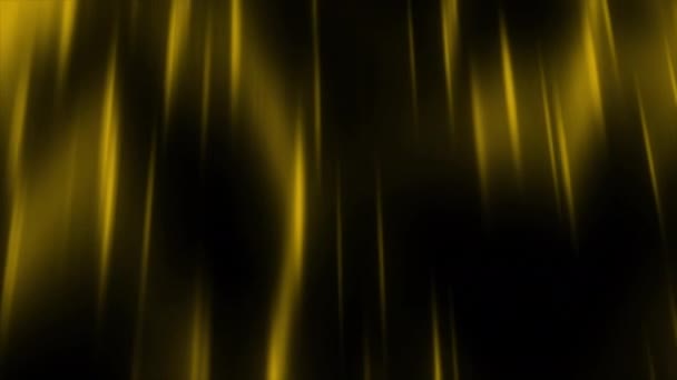 黑色背景上的北极光 美丽的流动的能量之光 光亮度的能量流动 北极光 — 图库视频影像