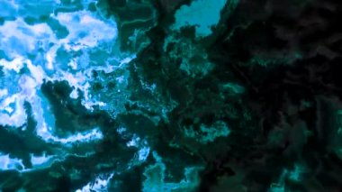 Şekilleri değiştiren soyut gerçeklik çarpıtması. Hareket. Güzel, renkli lekeler.