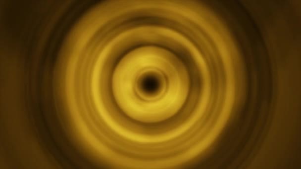 Abstract Pulsating Rings Background Motion Concentric Circles Spreading All Screen — Stock Video