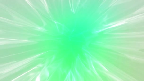 Fond Vert Motion Fil Blanc Courbé Animation Qui Oscille Dans — Video
