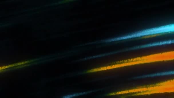 Όμορφες Λωρίδες Από Βόρειο Σέλας Όλο Τον Νυχτερινό Ουρανό Κίνηση — Αρχείο Βίντεο