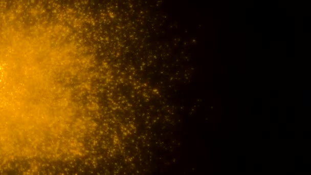 Velký Třesk Supernova Pohyb Zrození Vesmíru Vesmíru Šíření Kosmické Energie — Stock video