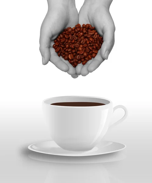 Cup of coffe — Stock Photo, Image