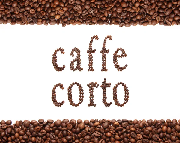 Segno di caffè — Foto Stock