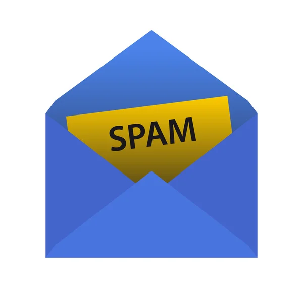 Spam — Vettoriale Stock