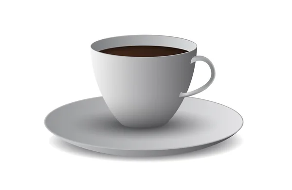 Taza de café — Vector de stock