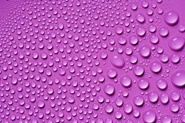 Menekşe su damlaları