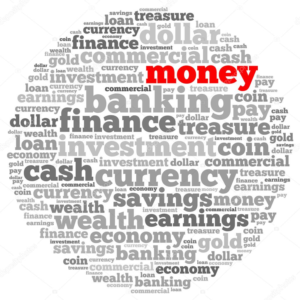 Money info-text graphics
