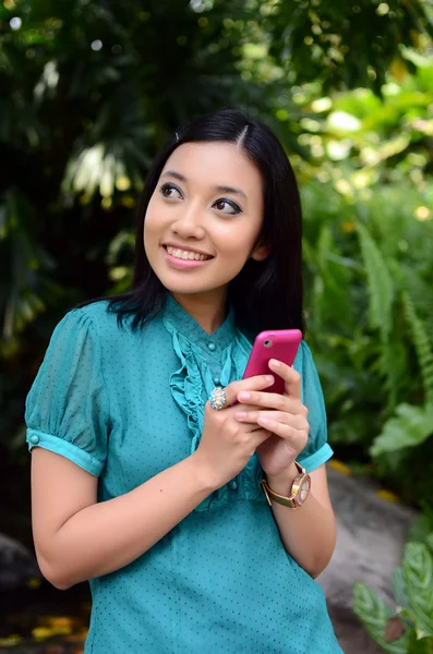 Beautiful portrait young teenager girl — Stock Photo, Image