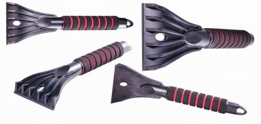 Araba pencereleri için buz kazıyıcısı. Kış araba aksesuarları.